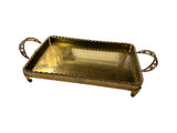 Metal Gold Wedding and Shirnee Tray