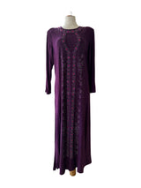 Modest Dress in Purple