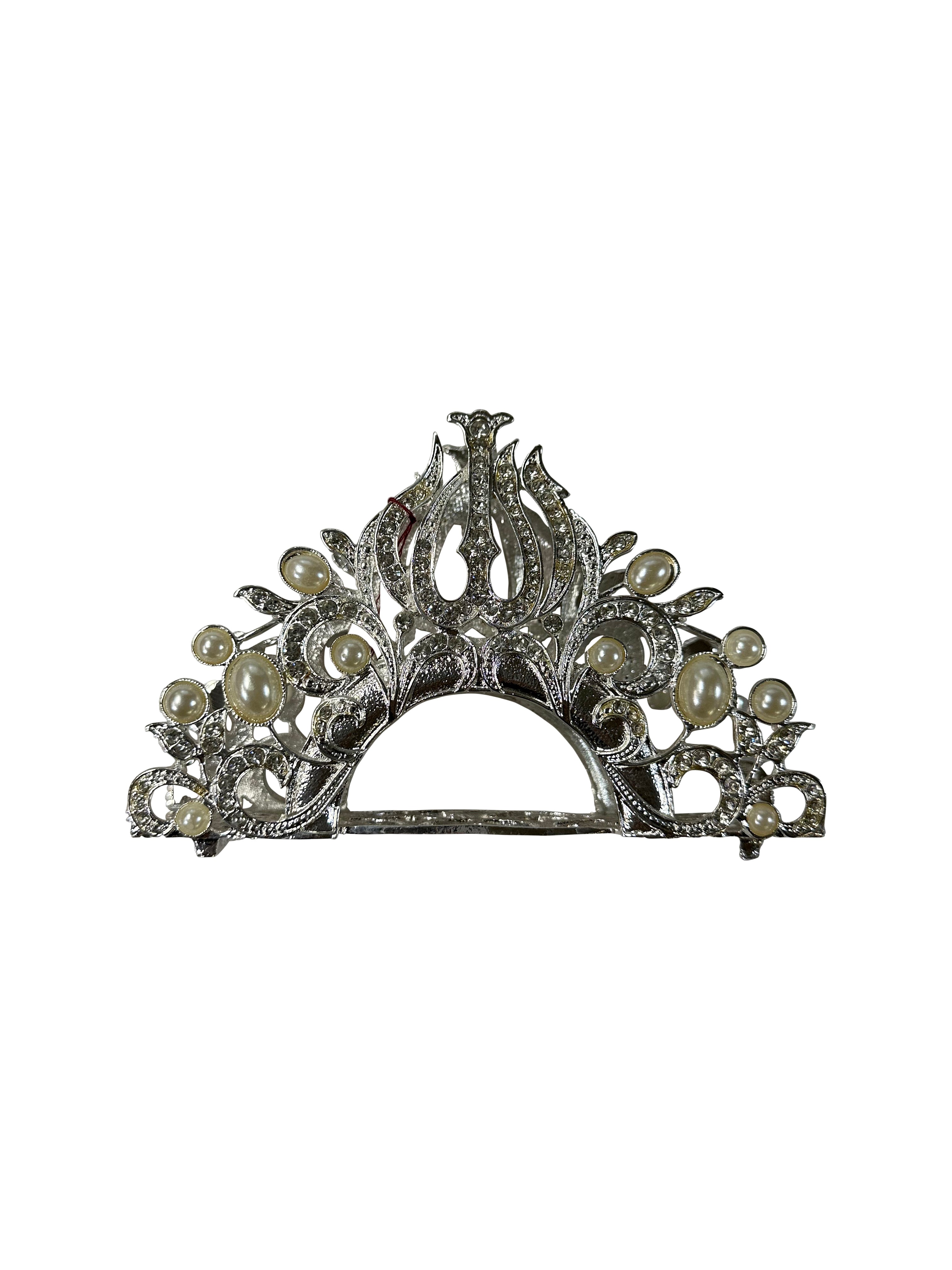 Napkin holder with Pearl and Rhinestone with Bismillah