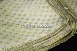 Pistachio Henna Wrap with Mirror Cover and Koran Cover - Afghan Bazaar